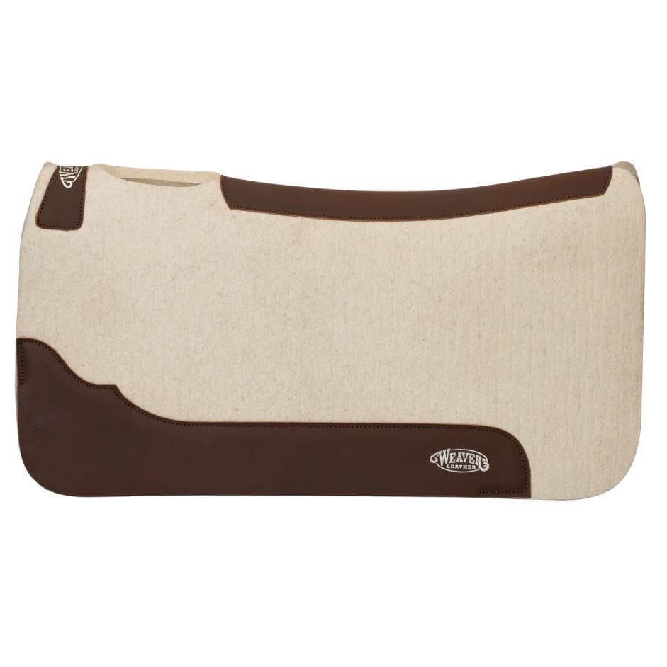 Weaver Contoured Steam Pressed Merino Wool Felt Saddle Pad