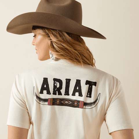 Ariat Women Ariat Bull Horns T-Shirt
