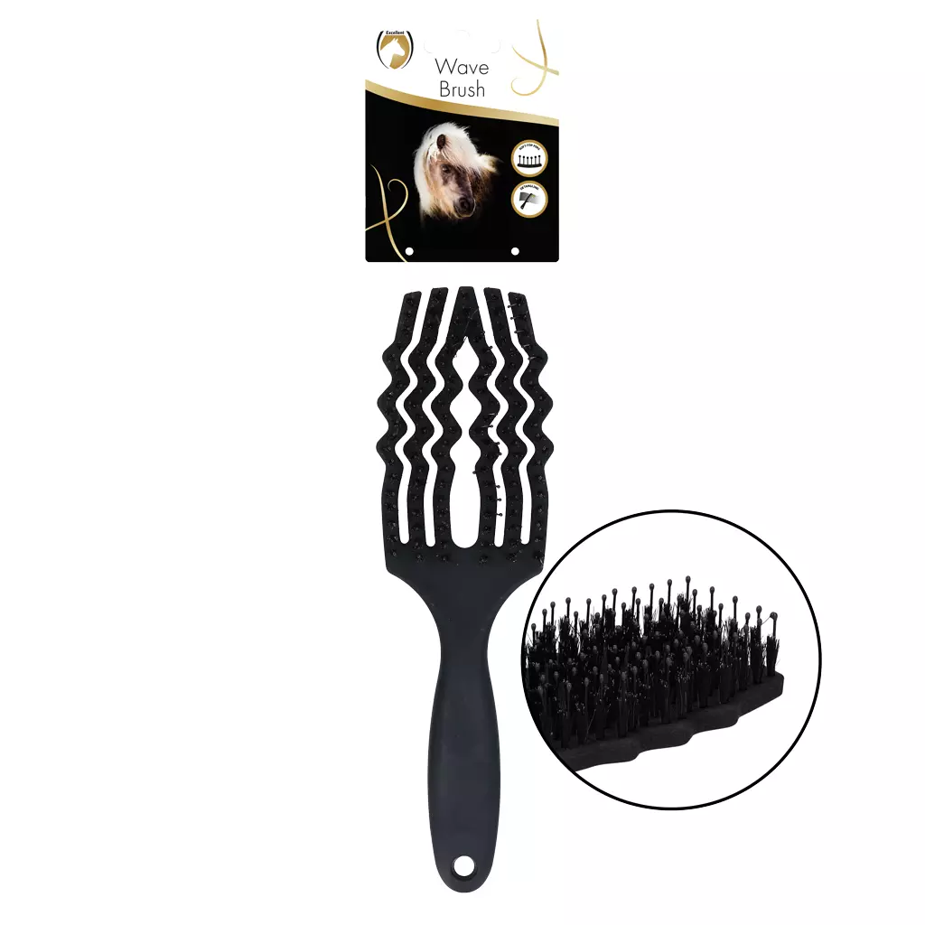 Excellent Horse Wave Brush Mähnenbürste pink Kopie