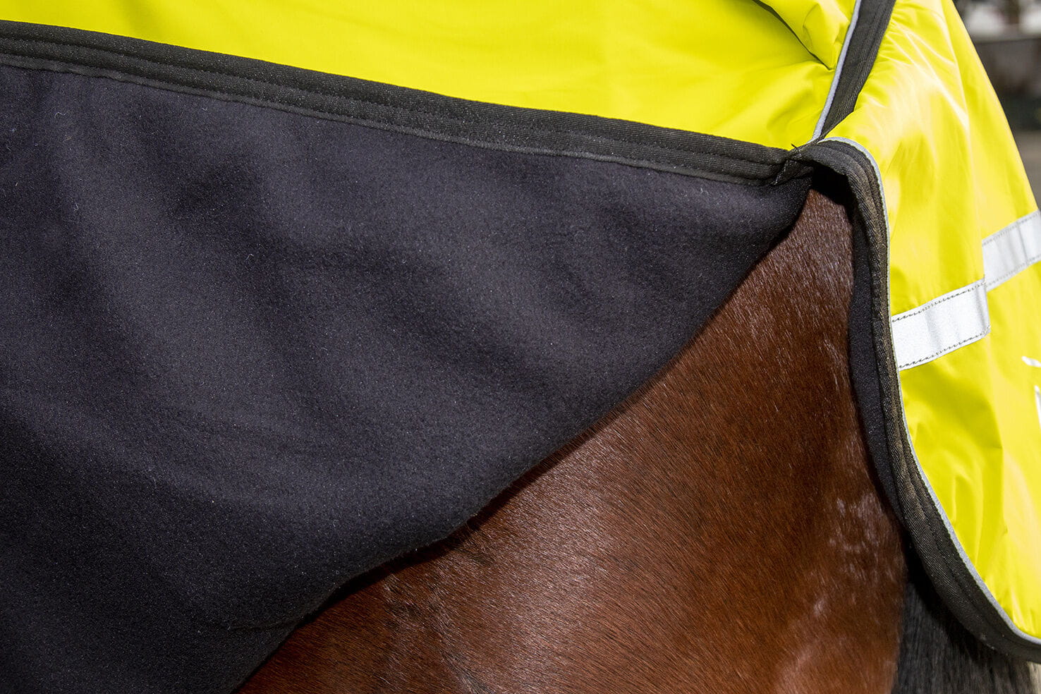 Nierendecke Reflective mit Fleecefutter