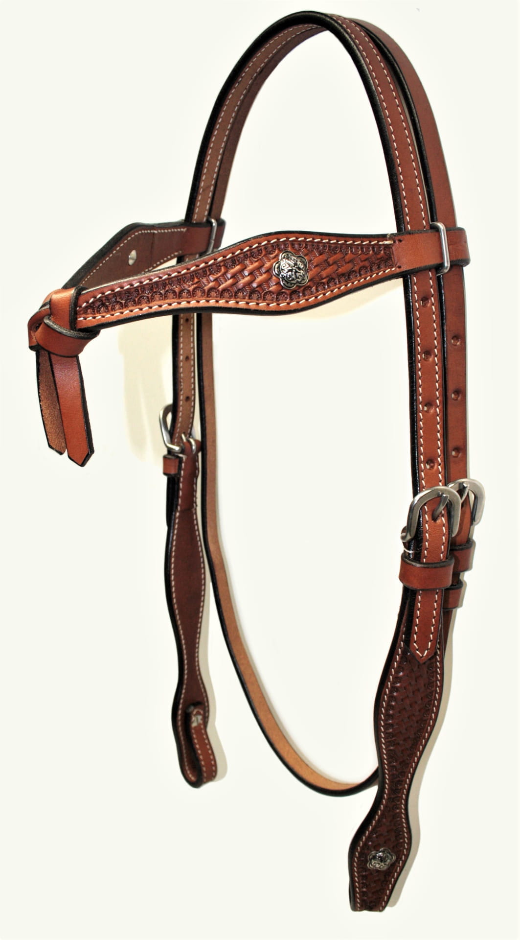 Kopfstück mit Punzierung