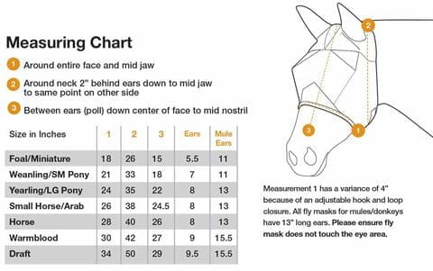 Cashel Crusader Fliegenmasken