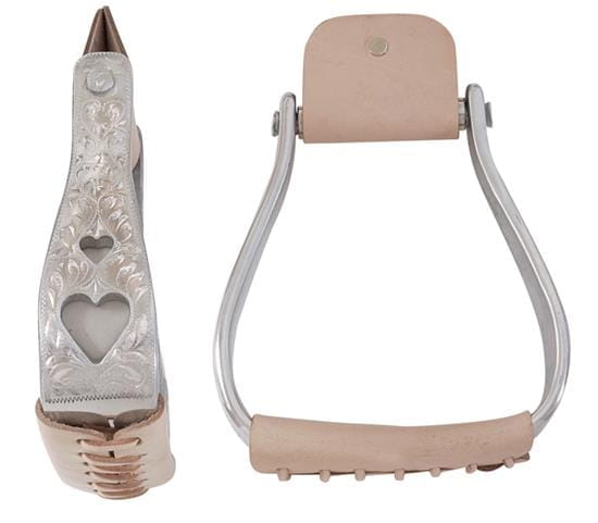 Aluminium Steigbügel HEART