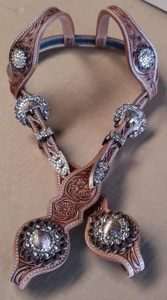 Cattleman´s Zweiohr Kopfstück Copper Peach