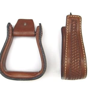 EE Ledersteigbügel Basket mittel