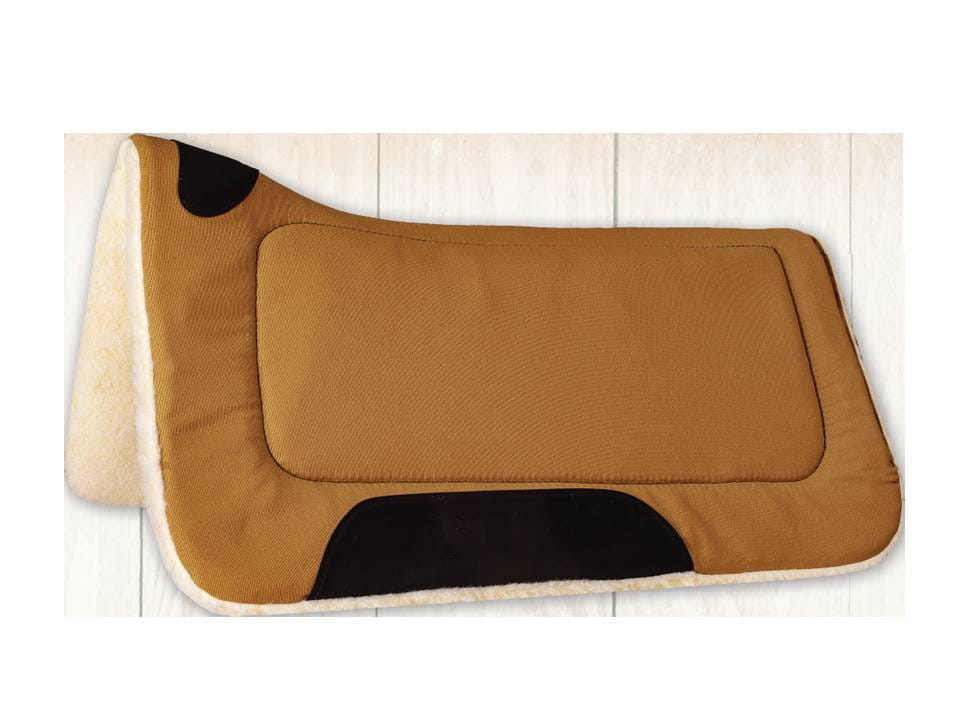 Mustang Contoured Canvas Fleece Pad