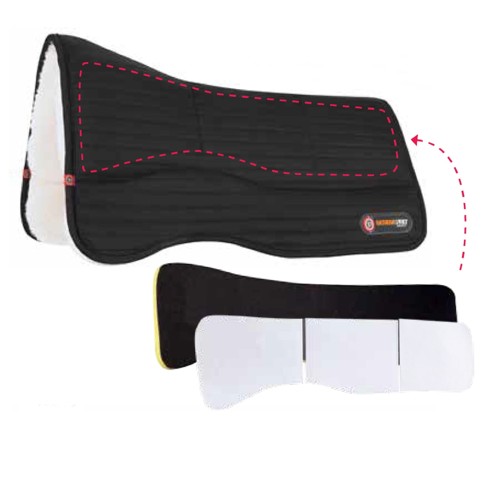 Matrix Square Pad with WoolBack + ExtremePro + Shim