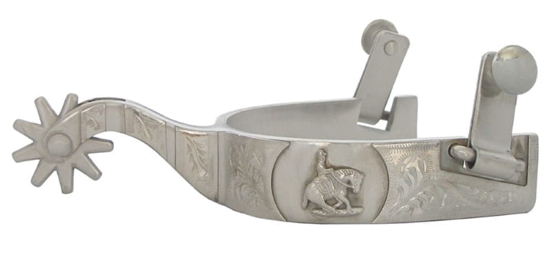 Engraved Ladies Reining Spurs