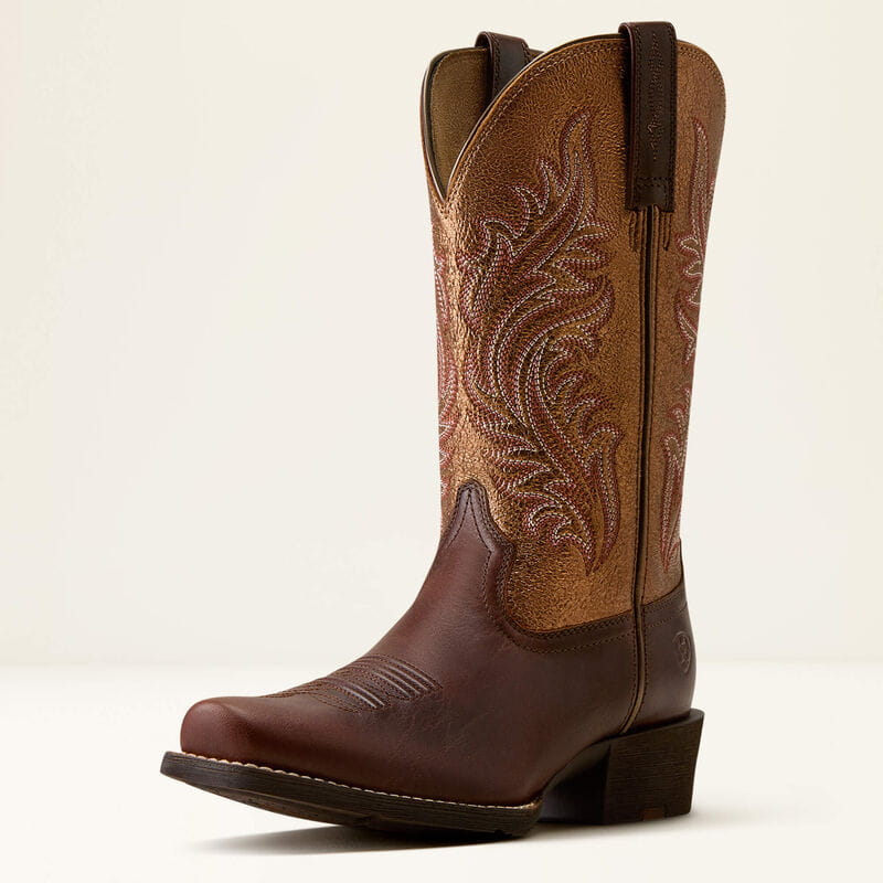 Ariat Womens Round Up Narrow Cutter Toe Western Boot