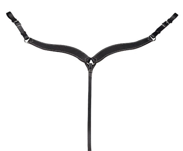 Vorderzeug Basic Büffelleder schwarz