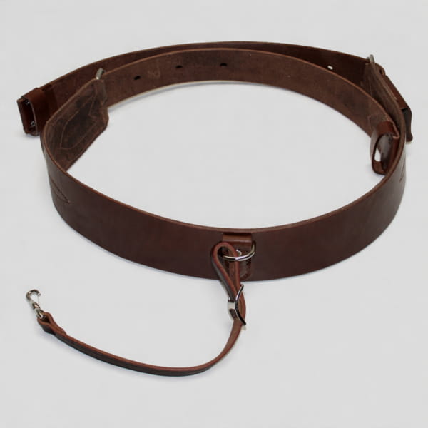 Weaver Leather Back Cinch chocolate brown
