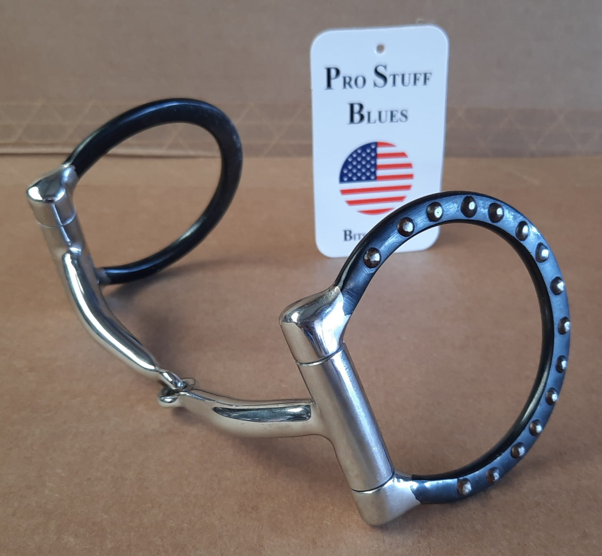 Cattleman´s Pro Stuff Black Dots Snaffle