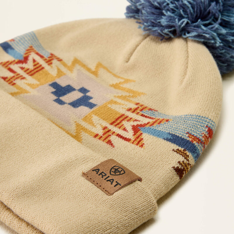 Ariat Womens Serape Beanie natural
