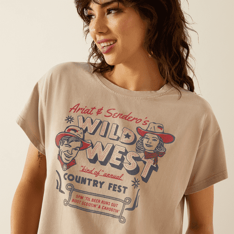 Ariat Womens Sendero x Ariat Wild West Country Fest T-Shirt