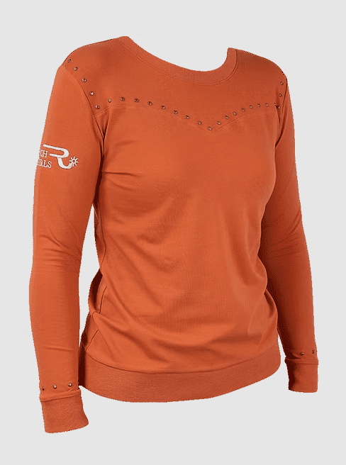 Ranchgirls Langarm Shirt MONIKA sierra