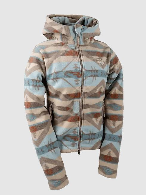 Ranchgirls Polar Fleece Jacke ABBY desert ice