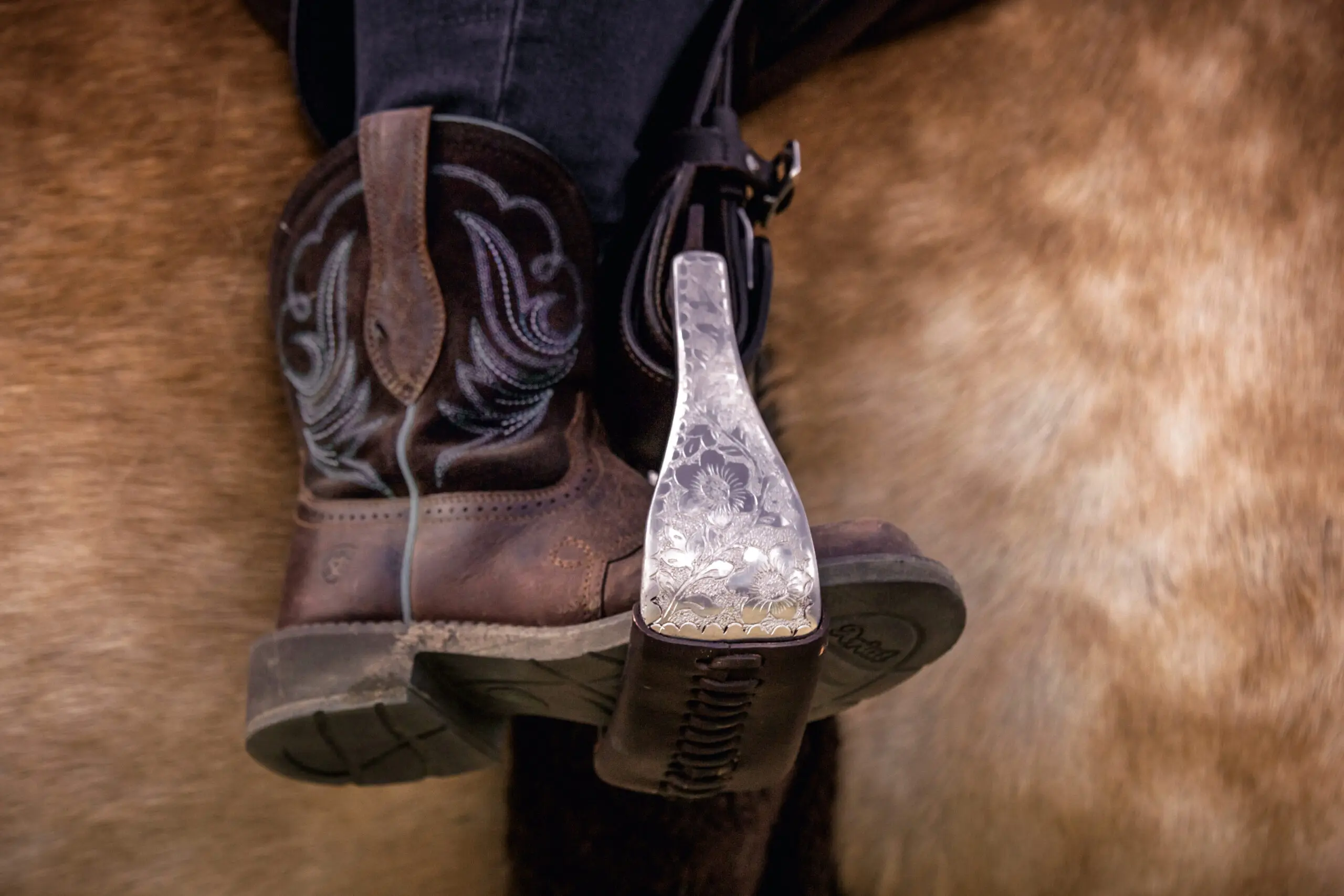 EDIX show Western stirrups light weight aluminiun