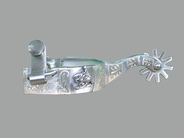 Montana Brushed Ladies Reining Spurs