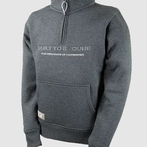 OS Man Half-Zip Sweatshirt LIAM melange-coal