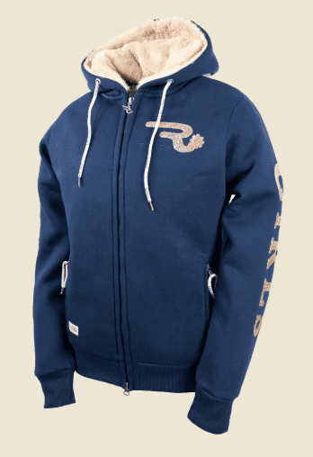 Ranchgirls Teddy Sweat Jacket SCARLETT patriot blue