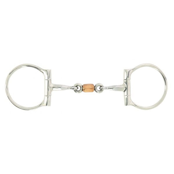 Snaffle D-Ring mit Kupferrolle