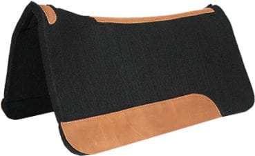 Mustang Black Felt Contoured Pad