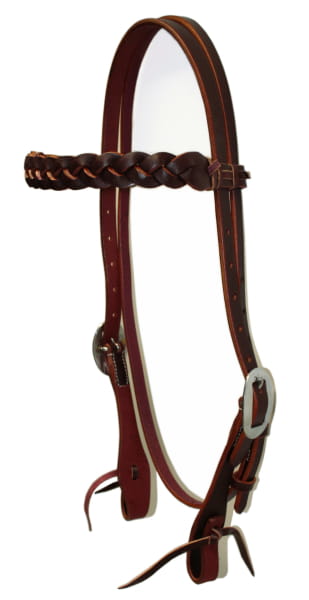 EE Tack Show Kopfstück Braided Classic