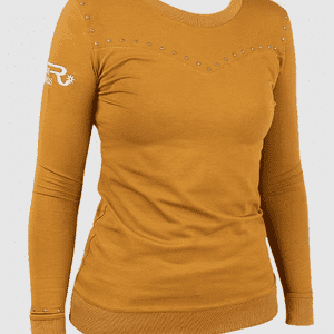 Ranchgirls Langarm Shirt MONIKA cinnamon