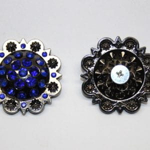 Colorfull Line Concho royal blau 1 3/8"