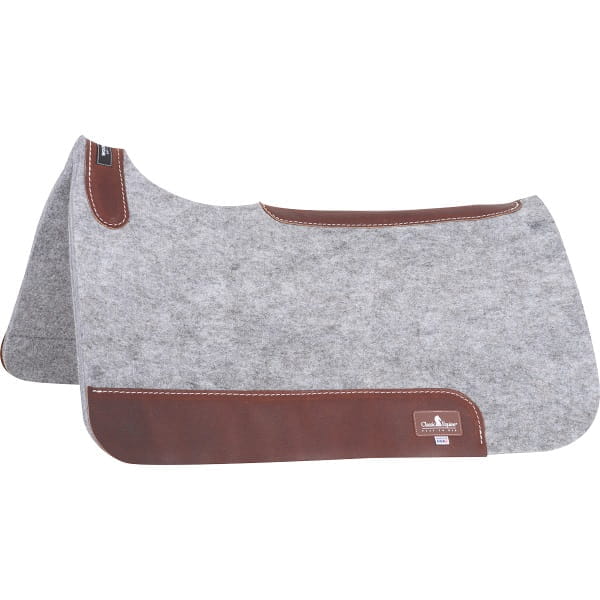 Classic Equine 1 Inch Wool Felt Saddle Pad Contoured