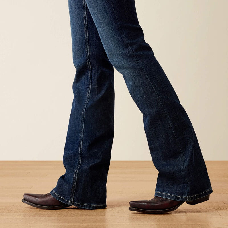 Ariat Womens High Rise Mazie Boot Cut Jeans