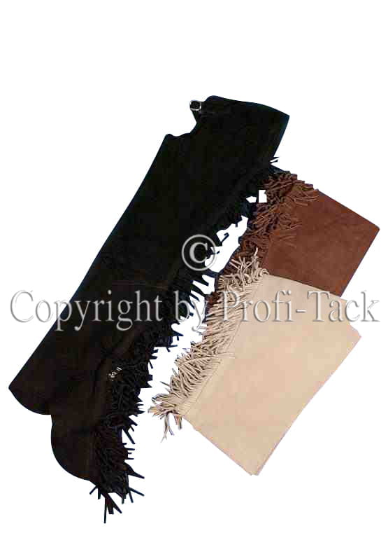 Wildleder Chaps mit Fransen