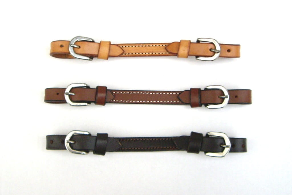 EE Tack" - Kinnriemen - US Leder - 3 Farben - Two Buckle