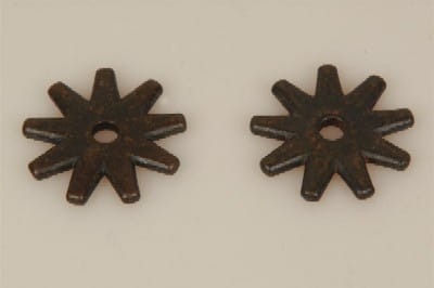 Sporenrädchen 9fach schwarz