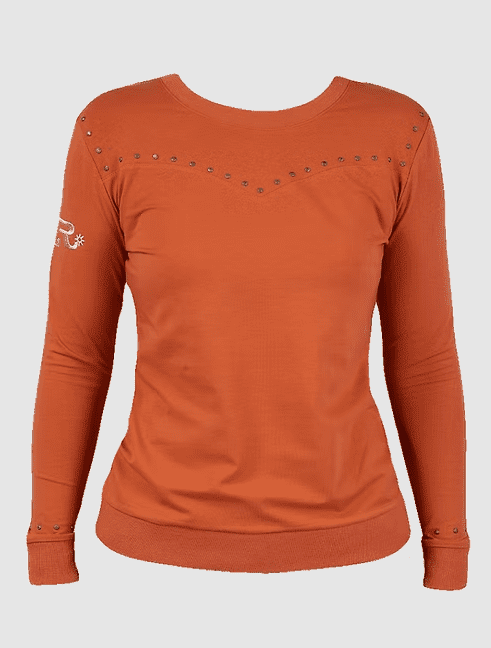 Ranchgirls Langarm Shirt MONIKA sierra