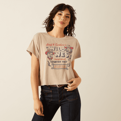 Ariat Womens Sendero x Ariat Wild West Country Fest T-Shirt