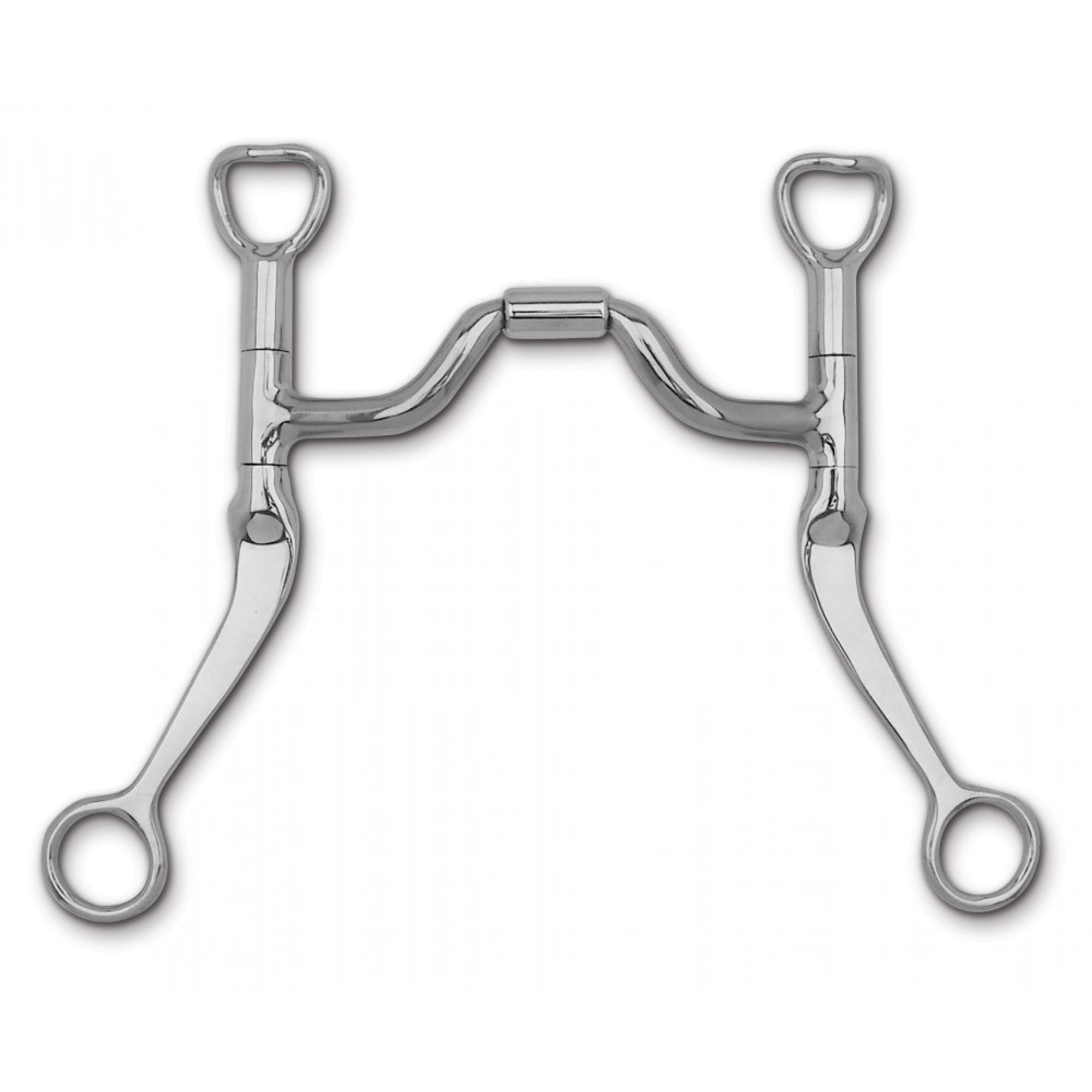 Myler Flat Shank Ported Barrel Bit MB 33 Stufe 3