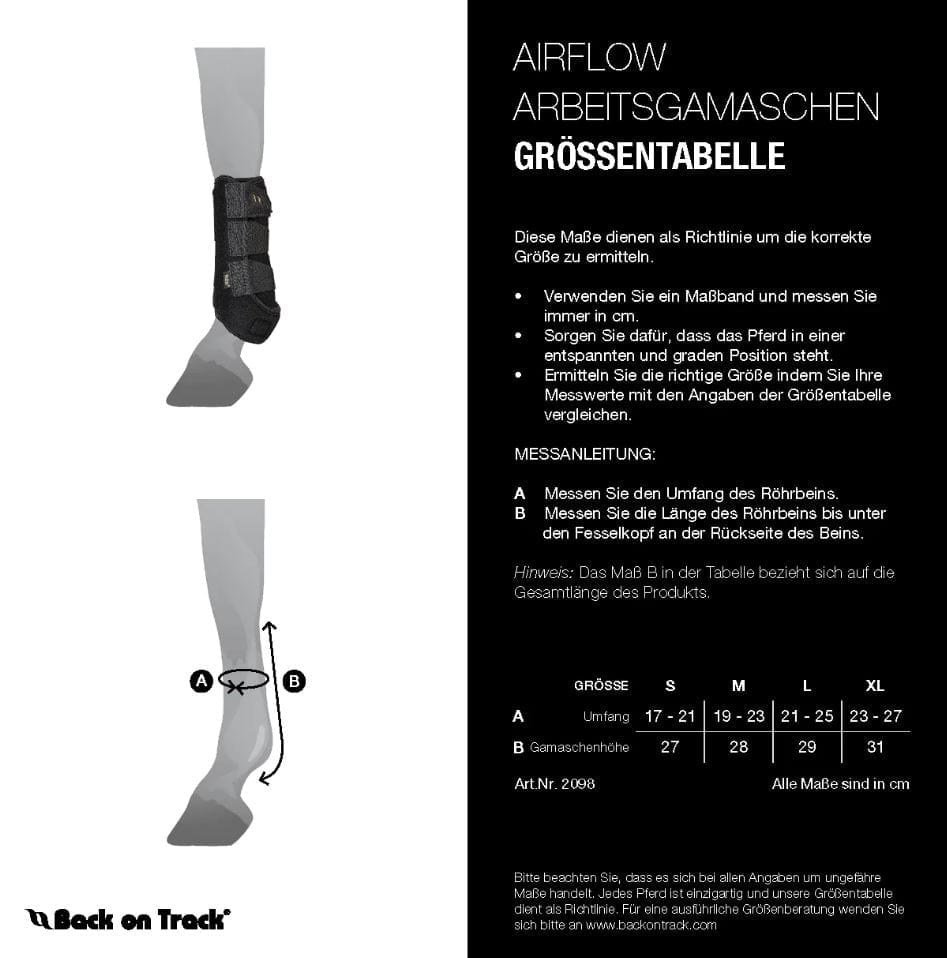 Back on Track Airflow Arbeitsgamasche