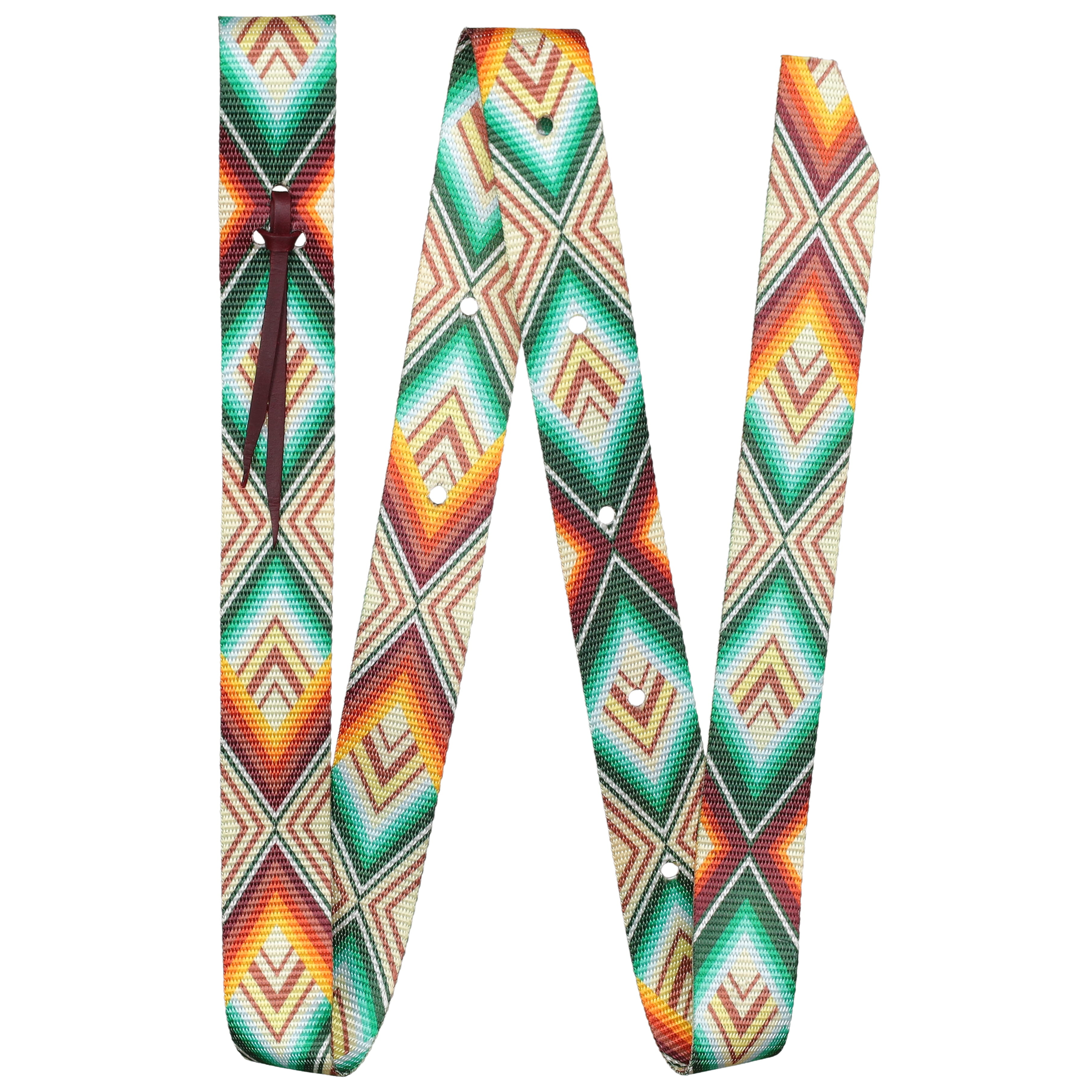 Showman Canyon Sunrise Nylon Tie Strap & Off Billet Set