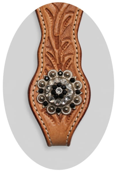 SN Tack Browband light Flower Wave