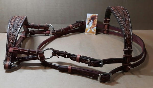 Cattleman´s Floral Two Tone Sidepull