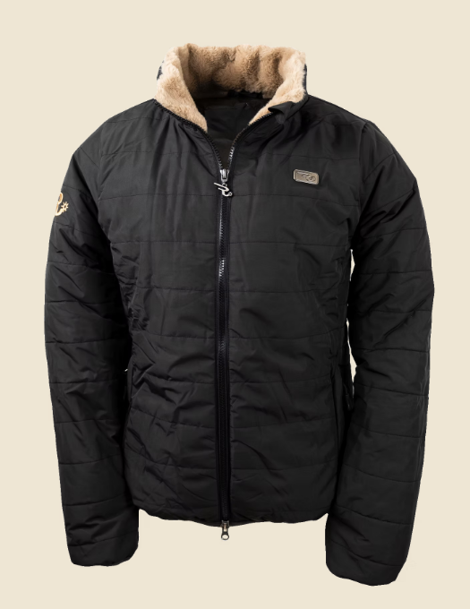 Ranchgirls Jacket BROOKLYN black / caramel