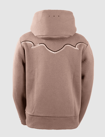 Ranchgirls Hooded Sweat Jacket WENDY nougat