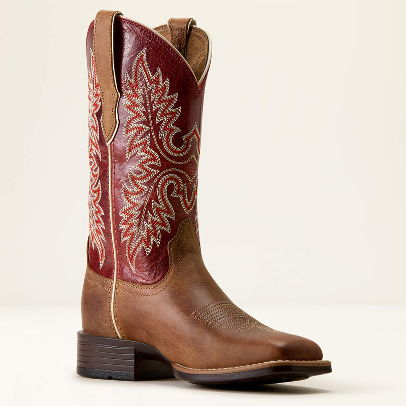 Ariat Womens Canyon Point Wide Square Toe Western Boot