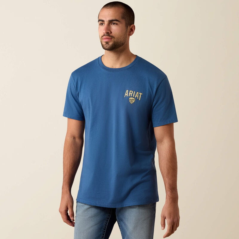 Ariat Mens Lone Longhorn T-Shirt