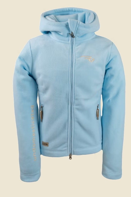 Ranchgirls Polar Fleece Jacket ABBY crystal blue