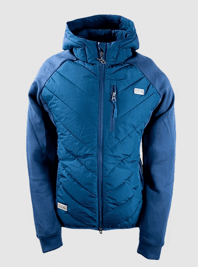 Ranchgirls Hooded Hybrid ProShield Jacke OLIVIA petrol blue