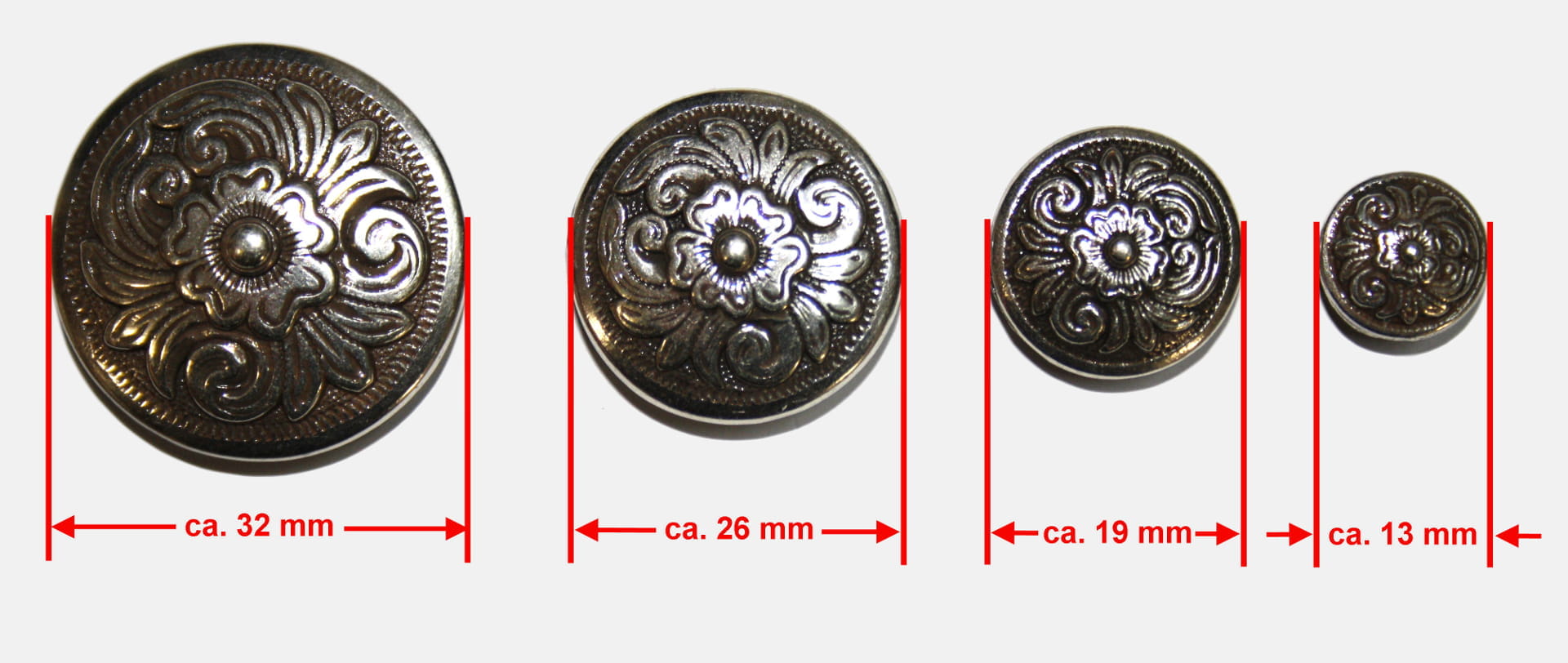 Flower Concho ILC in 4 Größen