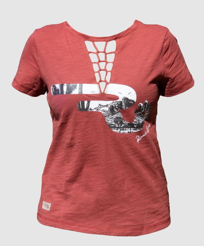 Ranchgirls T-Shirt LILY brick red