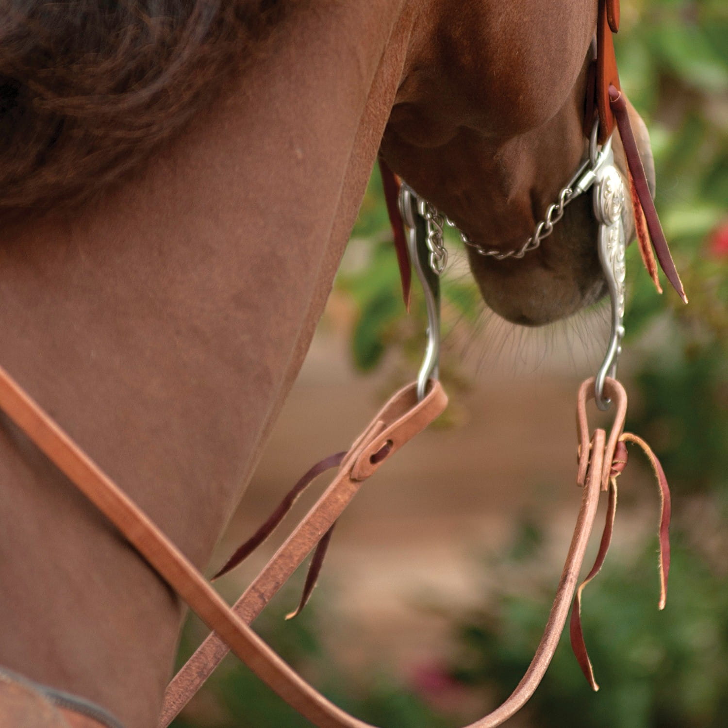 Herman Oak Harness Split Reins 1/2"